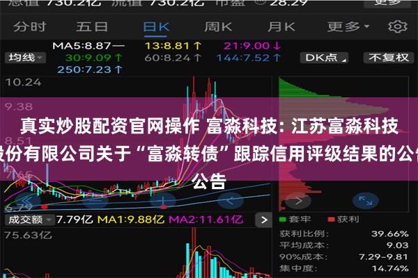 真实炒股配资官网操作 富淼科技: 江苏富淼科技股份有限公司关于“富淼转债”跟踪信用评级结果的公告