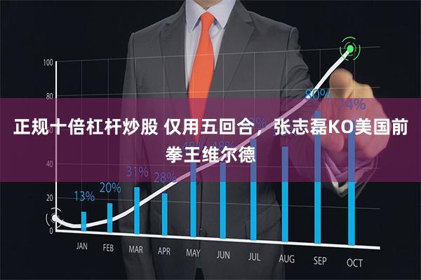正规十倍杠杆炒股 仅用五回合，张志磊KO美国前拳王维尔德