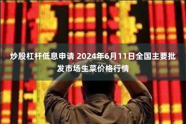 炒股杠杆低息申请 2024年6月11日全国主要批发市场生菜价格行情