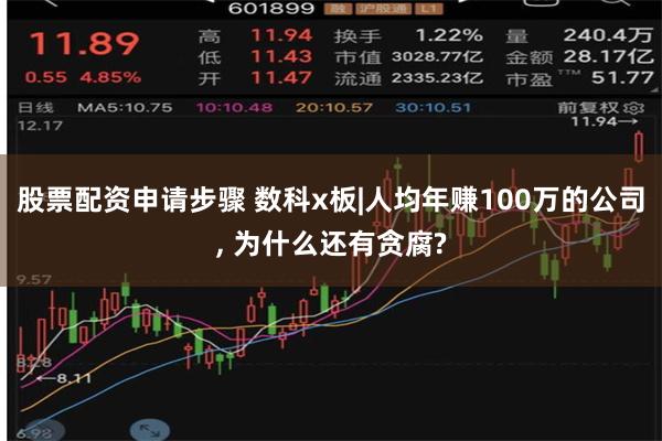 股票配资申请步骤 数科x板|人均年赚100万的公司, 为什么还有贪腐?