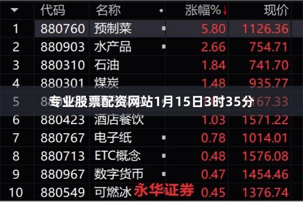 专业股票配资网站1月15日3时35分