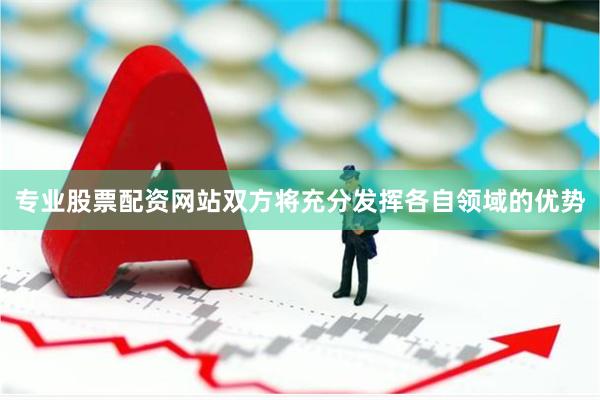 专业股票配资网站双方将充分发挥各自领域的优势
